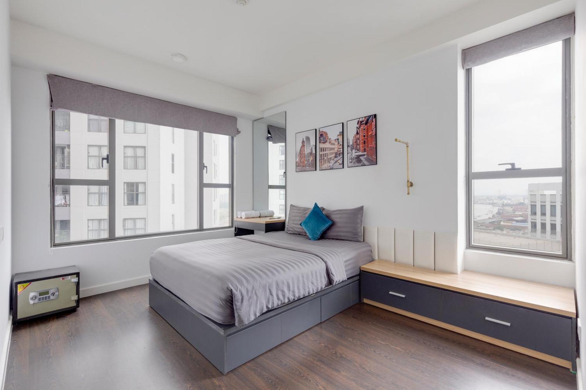 Smile Home Tresor Apartment - Modern Comfortable 호치민 외부 사진