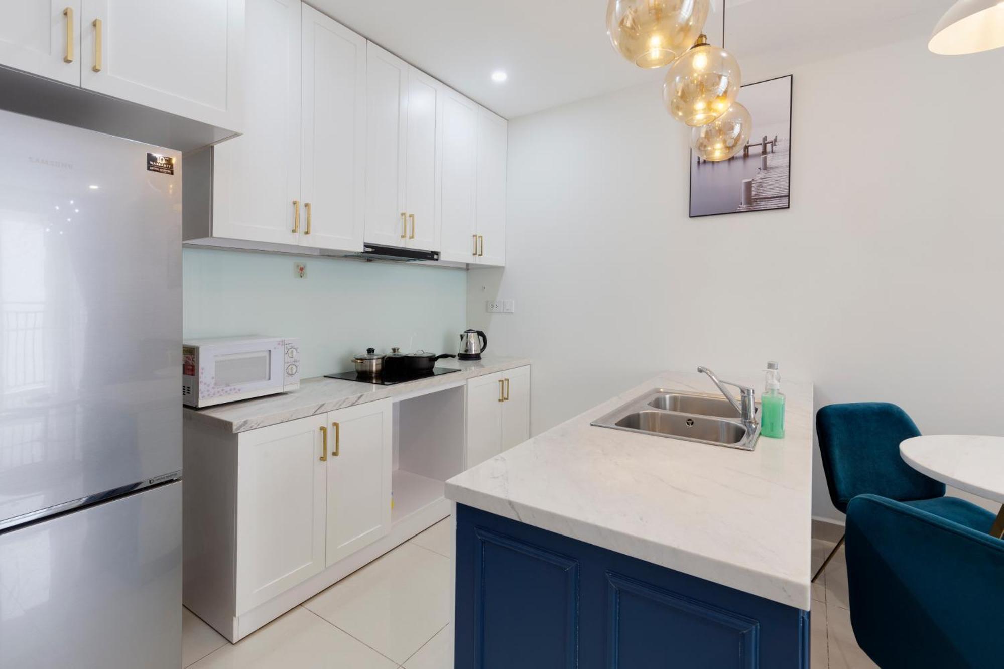 Smile Home Tresor Apartment - Modern Comfortable 호치민 외부 사진