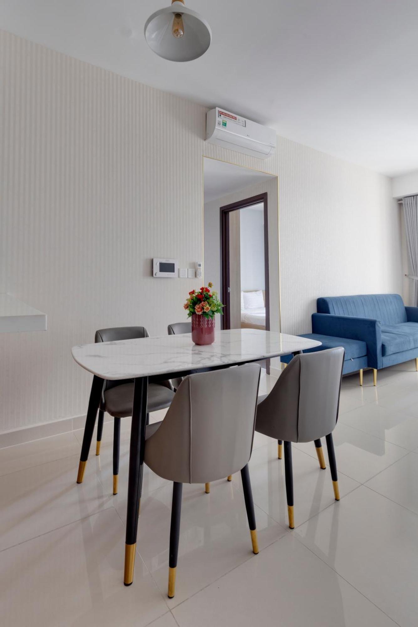 Smile Home Tresor Apartment - Modern Comfortable 호치민 외부 사진