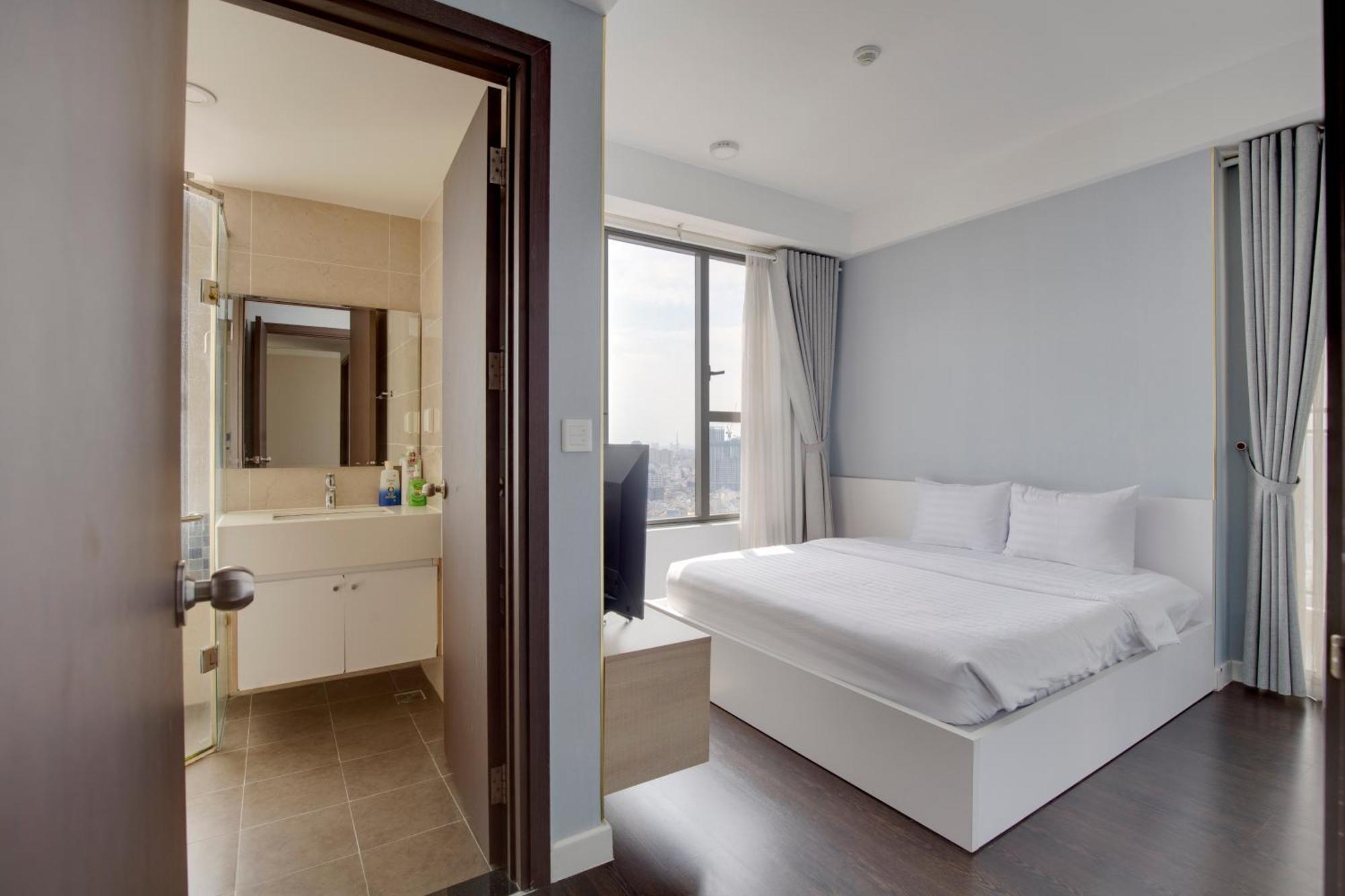 Smile Home Tresor Apartment - Modern Comfortable 호치민 외부 사진