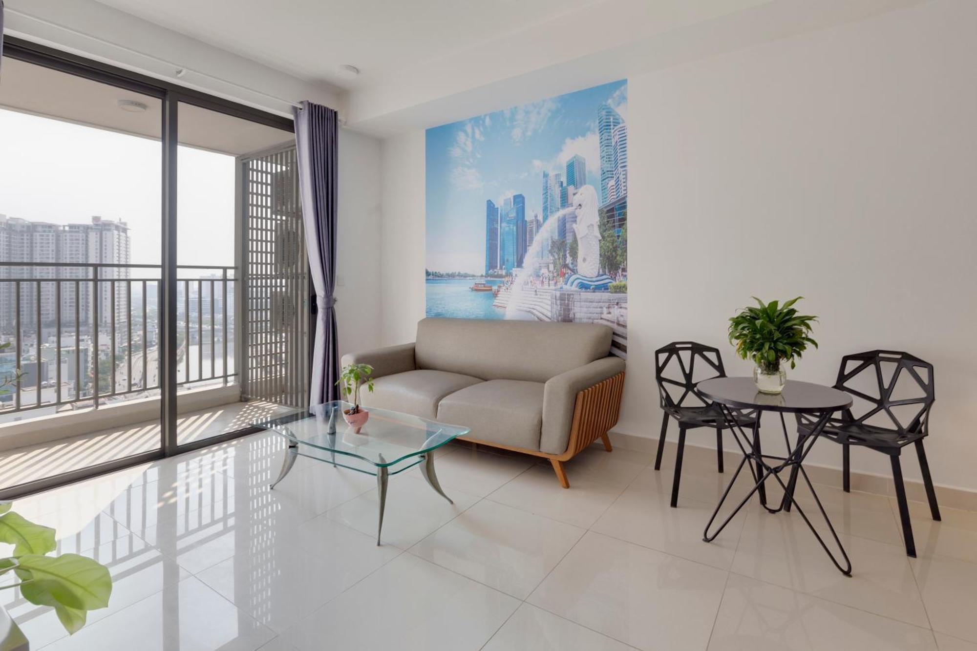 Smile Home Tresor Apartment - Modern Comfortable 호치민 외부 사진