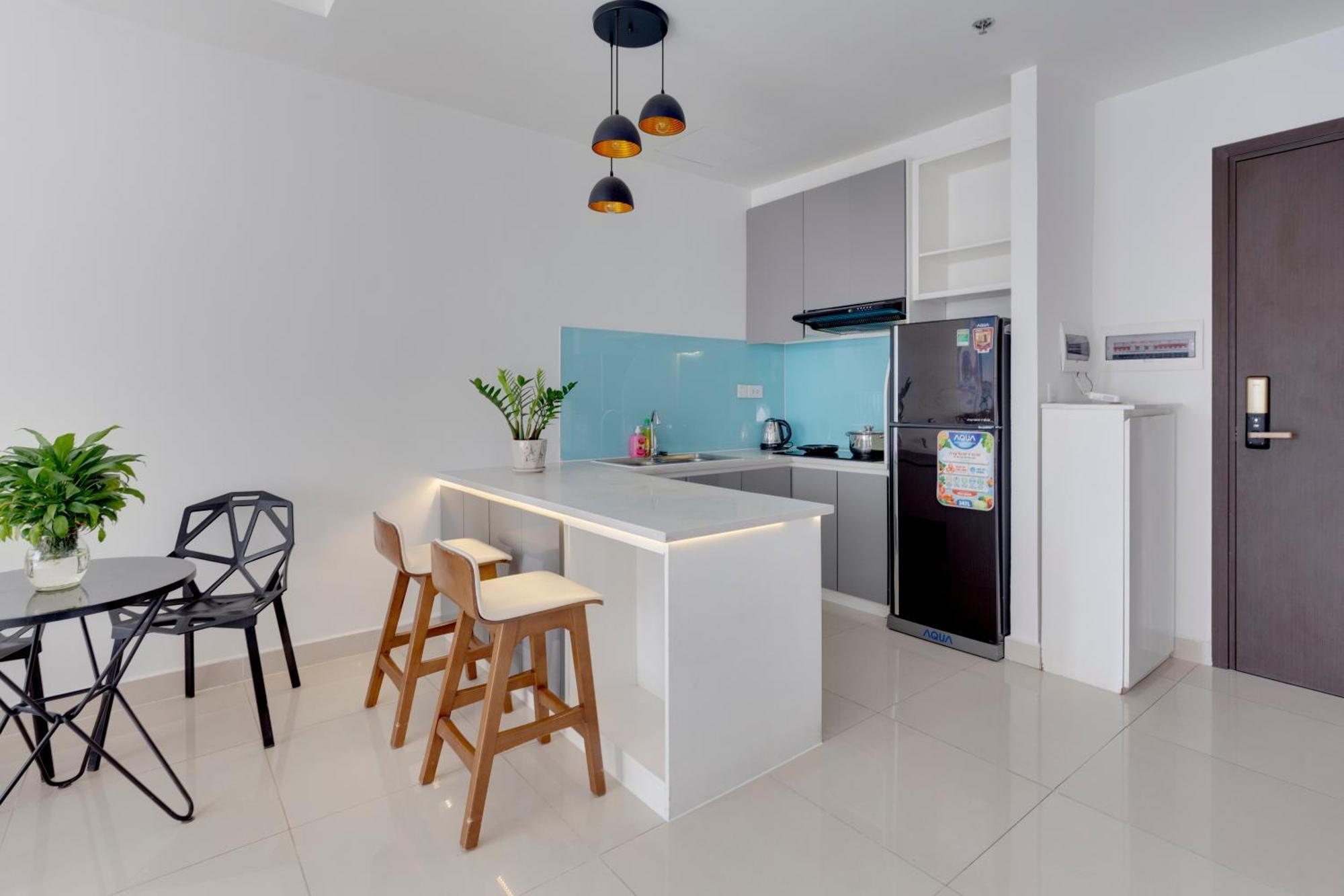 Smile Home Tresor Apartment - Modern Comfortable 호치민 외부 사진