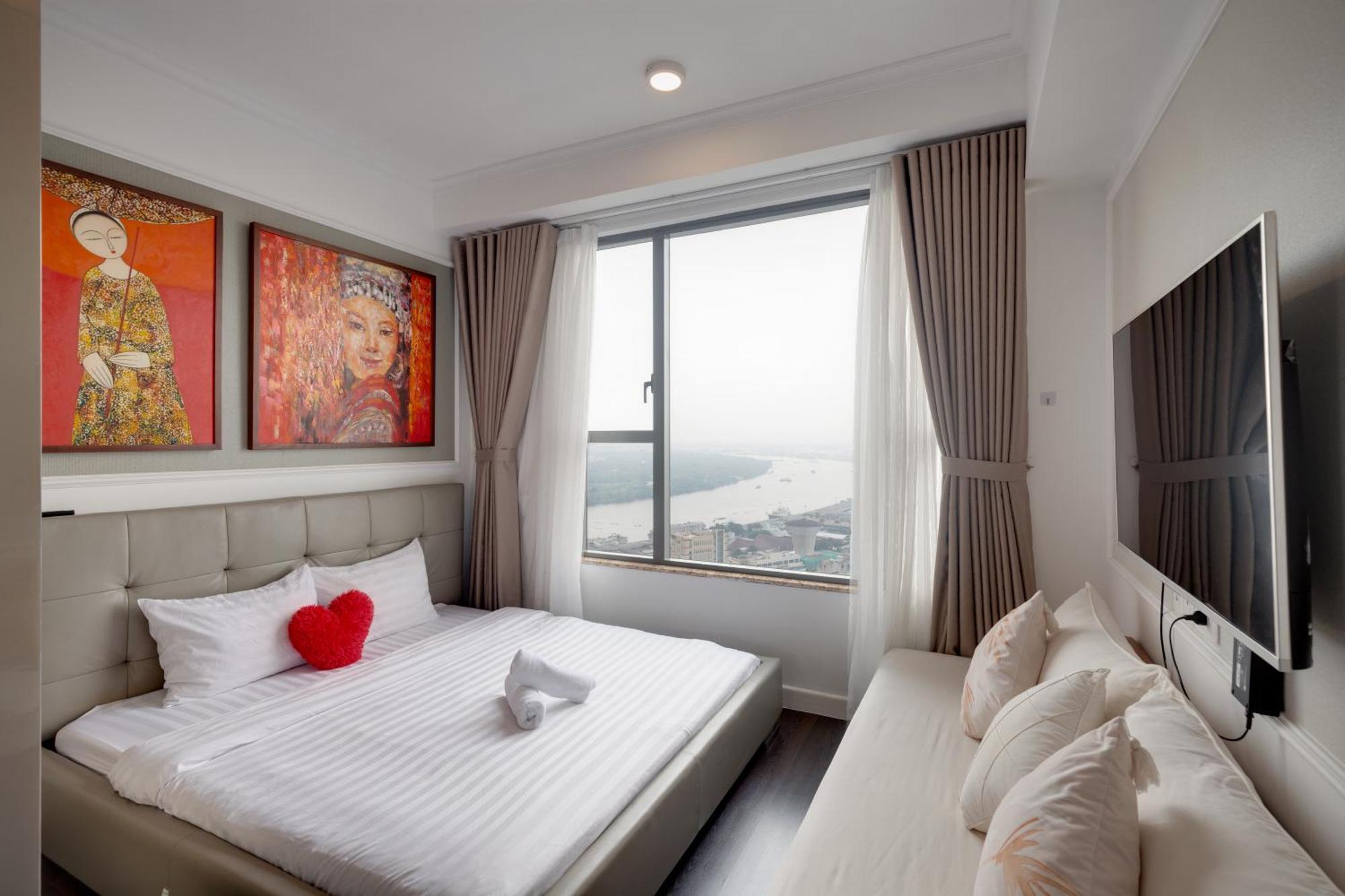 Smile Home Tresor Apartment - Modern Comfortable 호치민 외부 사진