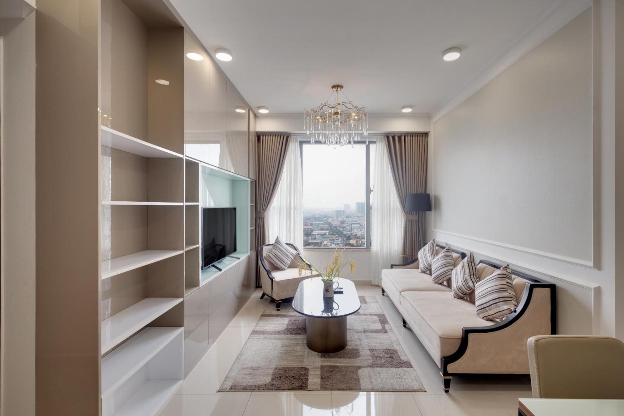 Smile Home Tresor Apartment - Modern Comfortable 호치민 외부 사진