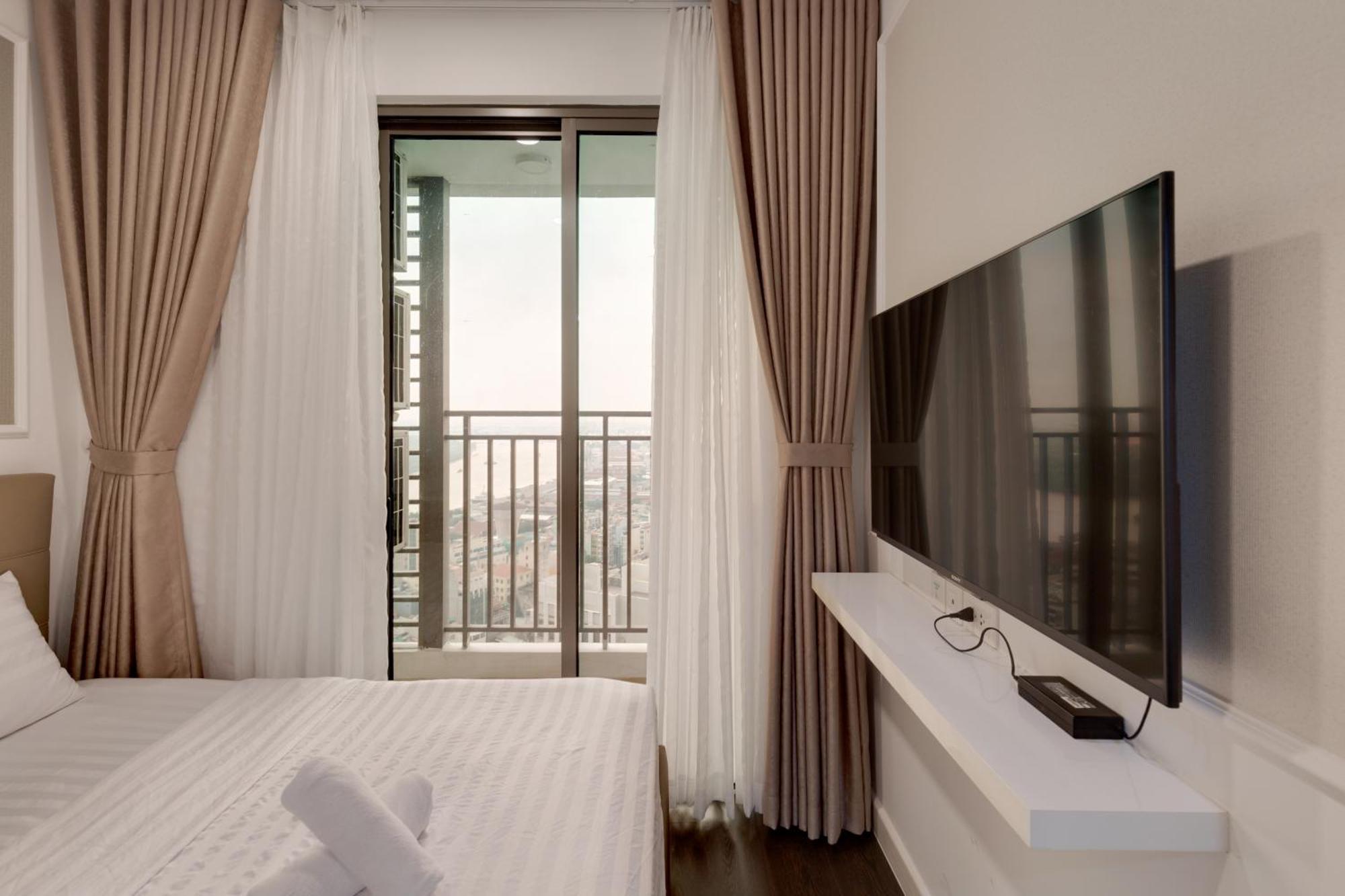 Smile Home Tresor Apartment - Modern Comfortable 호치민 외부 사진