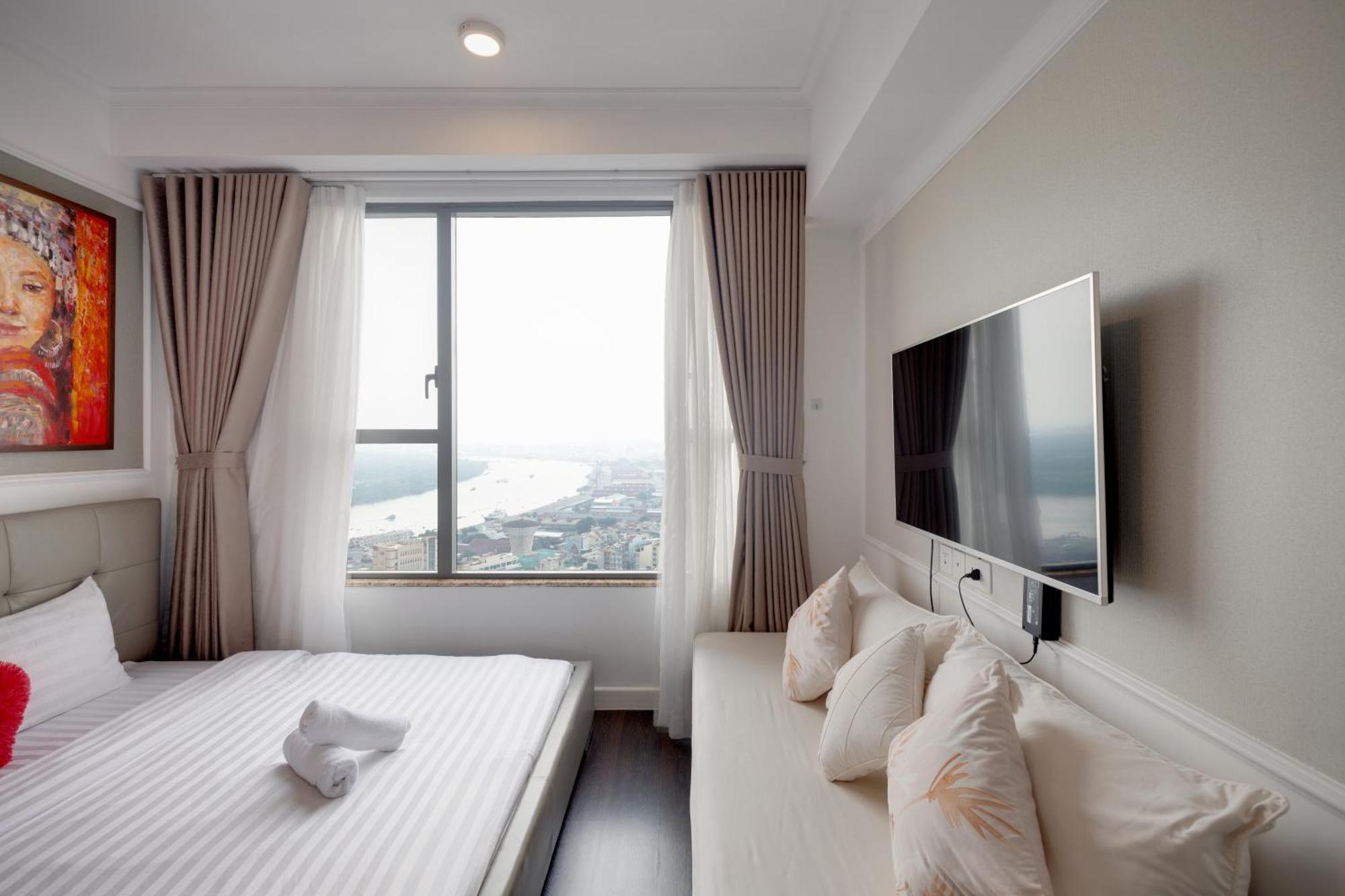 Smile Home Tresor Apartment - Modern Comfortable 호치민 외부 사진